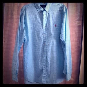 Mens Ralph Lauren Classic Fit Button Down Sz XL